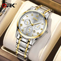 OPK Brand Steel Belt Dual Calendar MEN'S Quartz Watch 8119