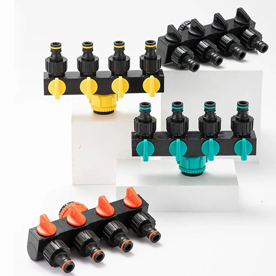 Watering Hose Connection Water Line Splitter Garden Gadgets Irrigation System Connector Agriculture Gardening Parts Supplies