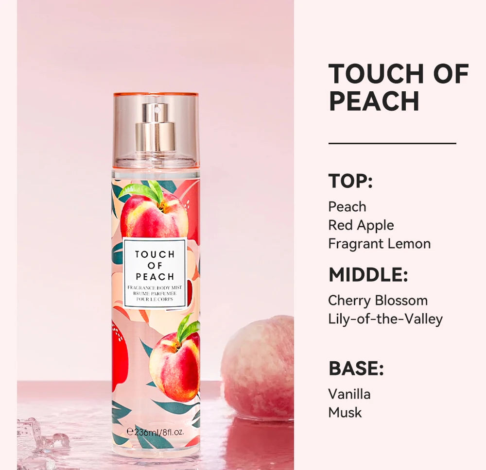 8 Fl.oz/236ml Hair & Body Mist for Women, Floral Fragrance Mist, Fresh Body Spray, Long-Lasting Perfume, Perfect for Daily Use