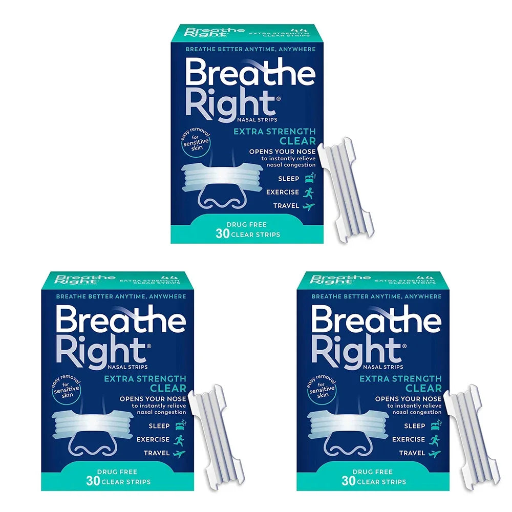 Extra Strength Sport Nasal Strips - Breathable Anti-Snoring Non-Invasive Sleep Aid for Adults And Children 30/90/150/300 PCS