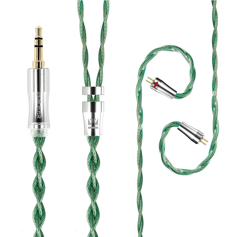 KBEAR Aegis Wire MH04 4 Cores High-purity Silver-plated OFC HiFi Headphone Upgrade Cable