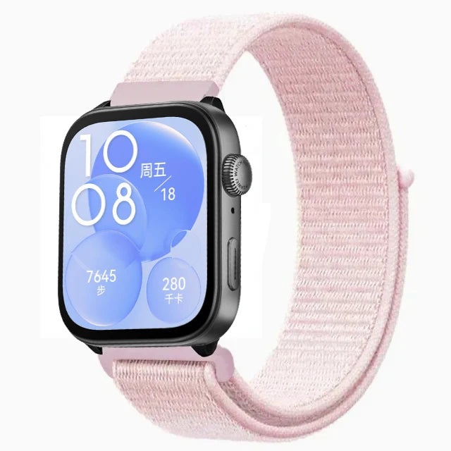 Nylon Loop Strap For Huawei Watch Fit 5/4/3 Sport Breathable Replacement Bracelet Wristband Huawei Watch Fit 4 5 Pro Accessories