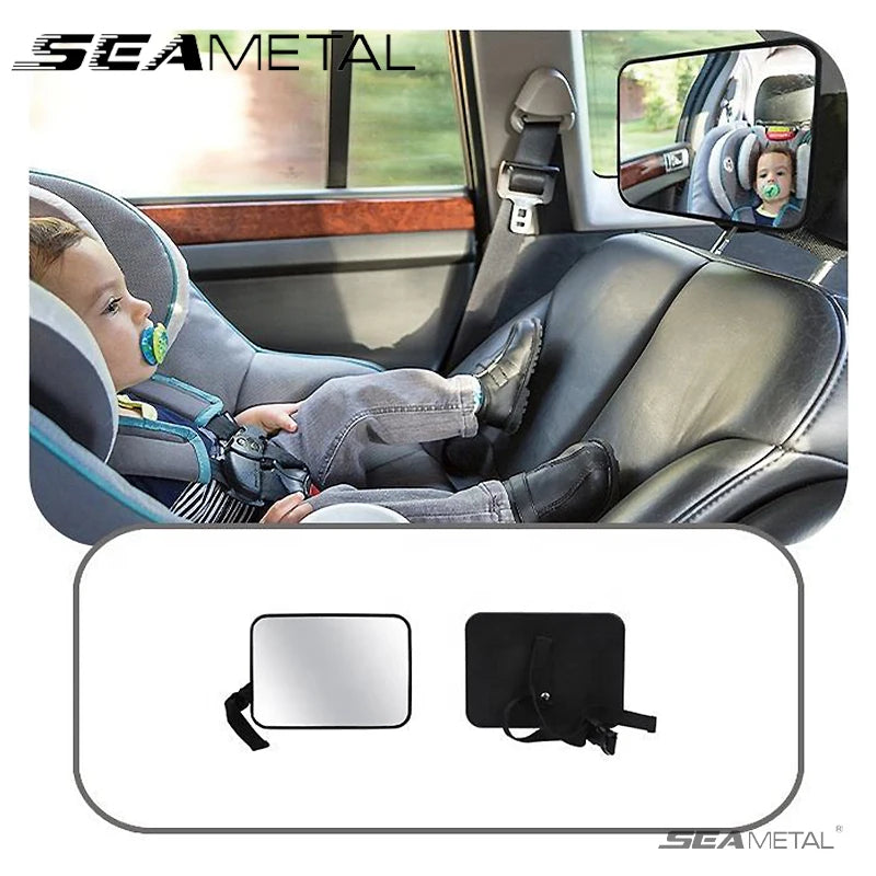 Car Rearview Mirror Baby Mirrors For Safety Interior Mirror Universal Car Seat Headrest Mirror Monitor Child Baby Safety Driving
