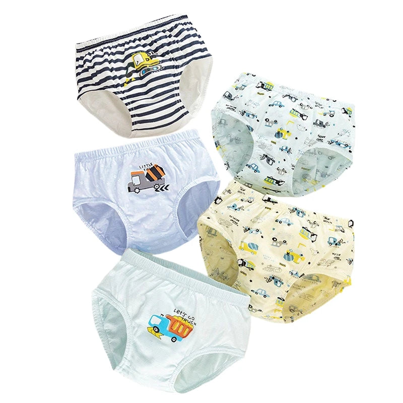 Multipack Children Boys Boxer Briefs Cotton Kids Underwear Boy Panties Cotton Boys Underpants 2-14 Years Boxershorts Breathable