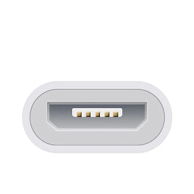 3 PCS Micro USB to Lighting OTG Adapter For iPhone X XR XS 11 12 13 14 Pro Max Fast Charging Cable Connector Data Sync Converter