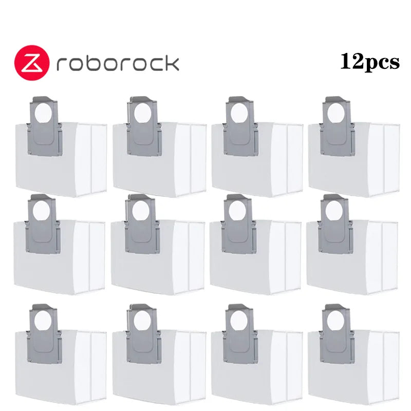 Roborock S8 Pro Ultra S8+ Robot Vacuum Spare Parts Main Side Brushes Mop Cloths HEPA Filters Dust Bags Accessories