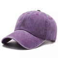 Baseball cap, women's artistic retro outdoor Japanese soft top, summer distressed men's washed cotton duckbill cap