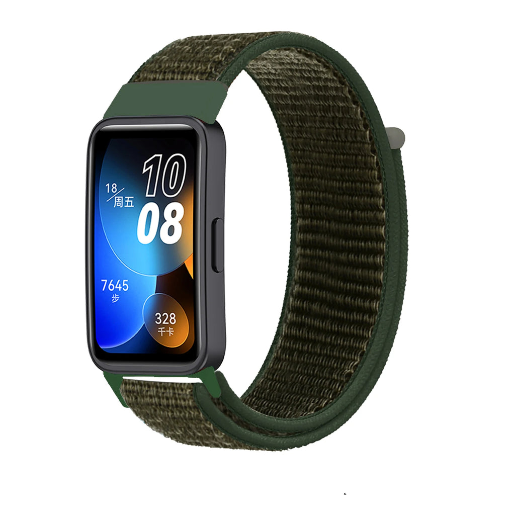 Strap for Huawei Band 10 8 9 7 Band Accessories Nylon Loop Smart Watch Replacement Belt Wristband Sport Bracelet Band 7 Bracelet