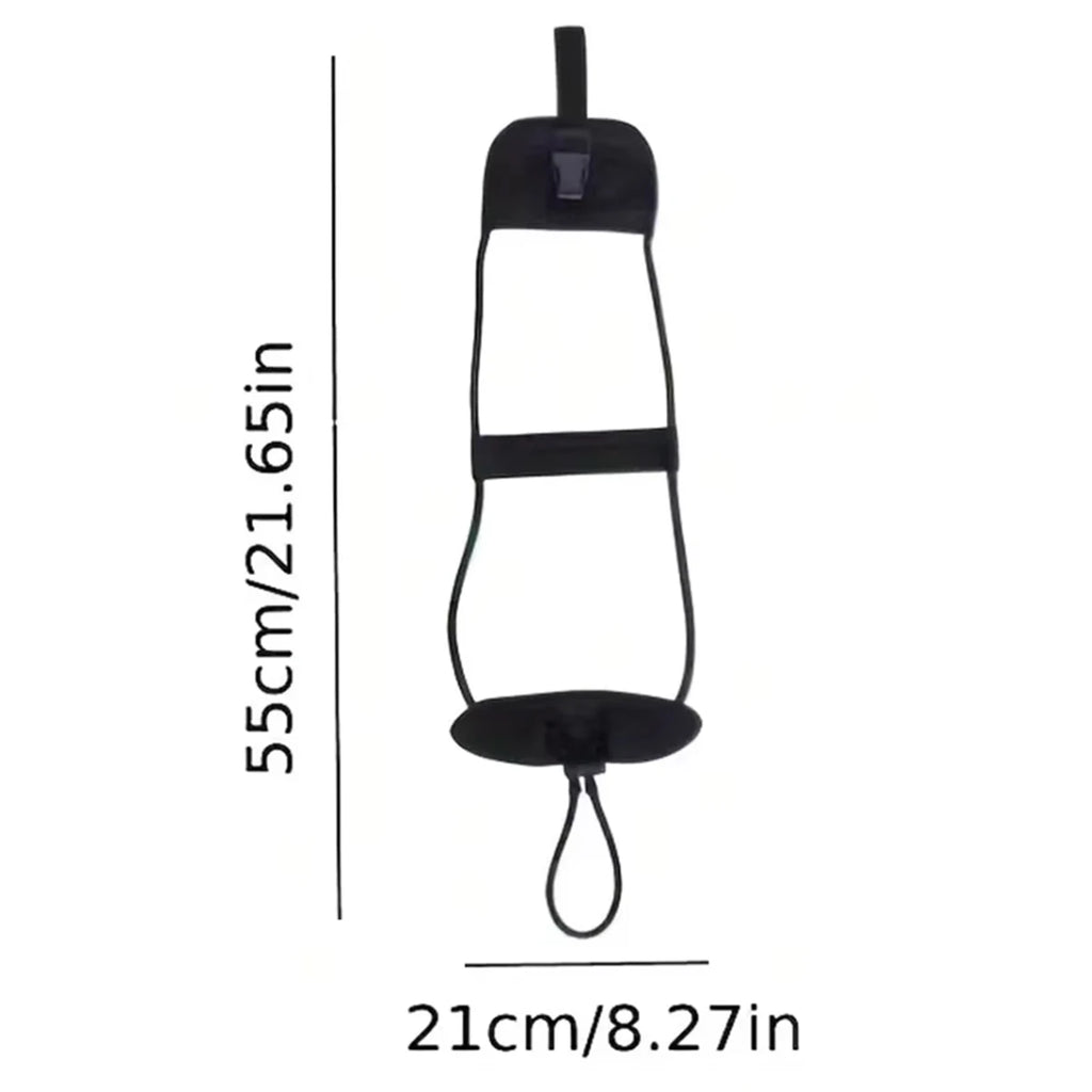 Travel Tied Black Durable Nylon Cargo Tie Down Luggage Lash Belt Strap With Cam Buckle Travel Kits Outdoor Camping Tool