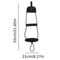 Travel Tied Black Durable Nylon Cargo Tie Down Luggage Lash Belt Strap With Cam Buckle Travel Kits Outdoor Camping Tool