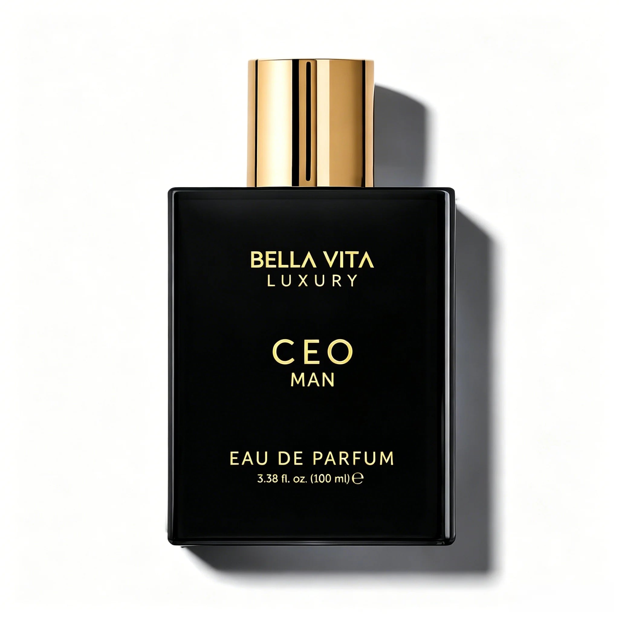 Bellavita Luxury CEO MAN Eau de Parfum | 100 ml (3.4 fl.oz.) | Perfume for Men | Mandarin, Lemon, Lavender, and Vetiver Notes | Long Lasting Men's Fragrance | Gift for Father's Day