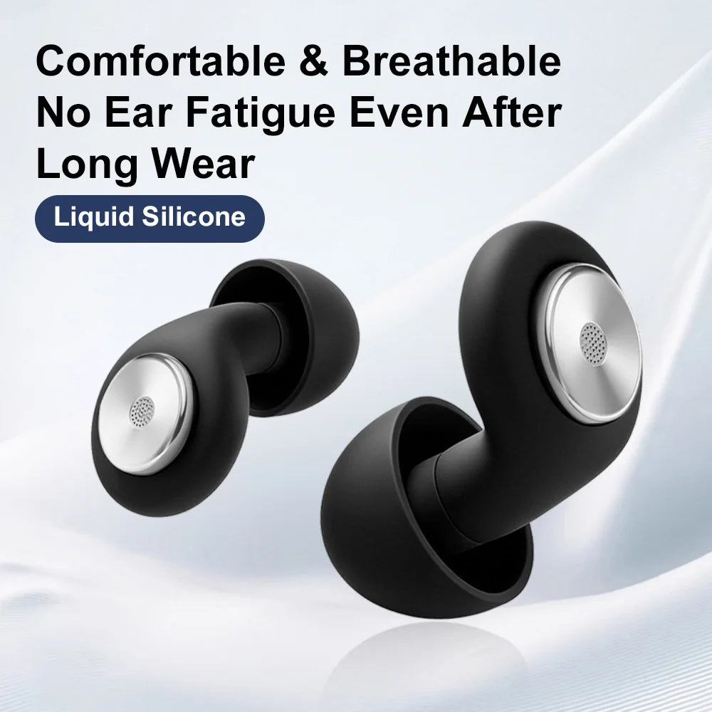 Noise Cancelling Ear Plugs for Sleeping Soft Silicone Sleep Earplugs Noise Reduction Earbuds for Sleep Work Study Travel