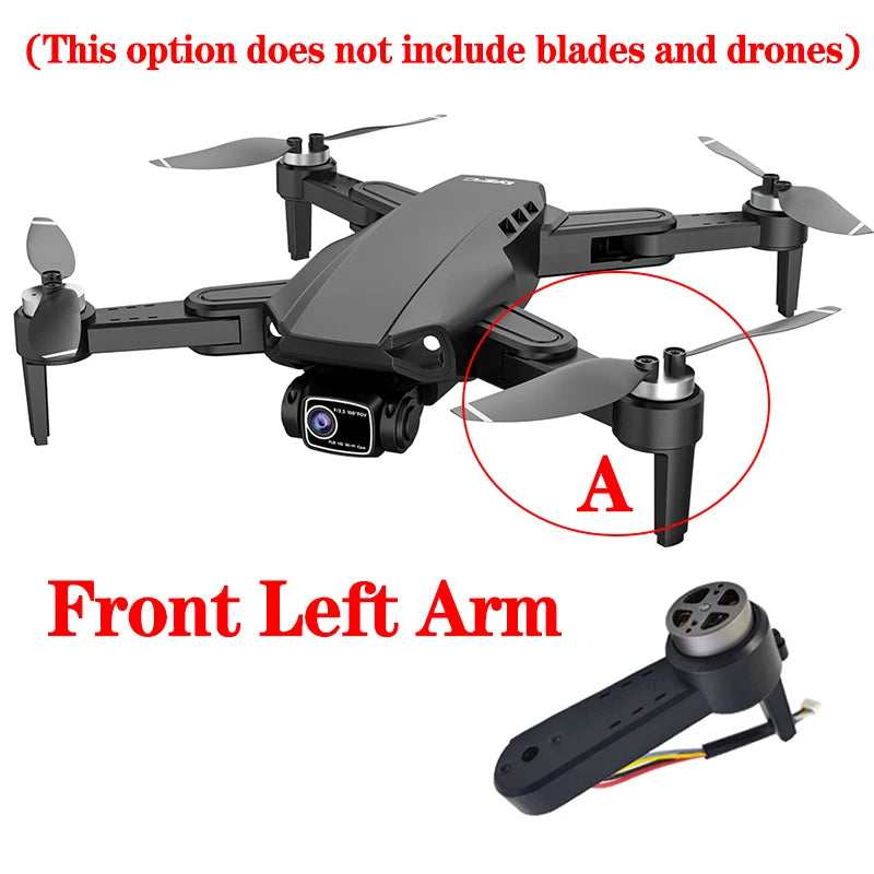 L900 Pro SE Mini Drone Original Propellers Spare Part for L900 Pro SE Paddles Drone Arm Replacement Accessories