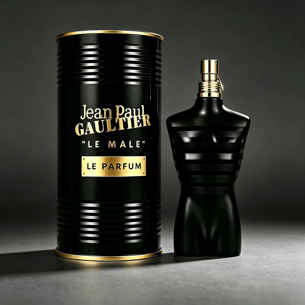 Jean Paul Gaultier Unisex Perfume 125 ml - Black and Gold Three-Dimensional Bottle - Long-lasting Oriental Woody Scented Blend - Luxury Men's Perfume Gift Set