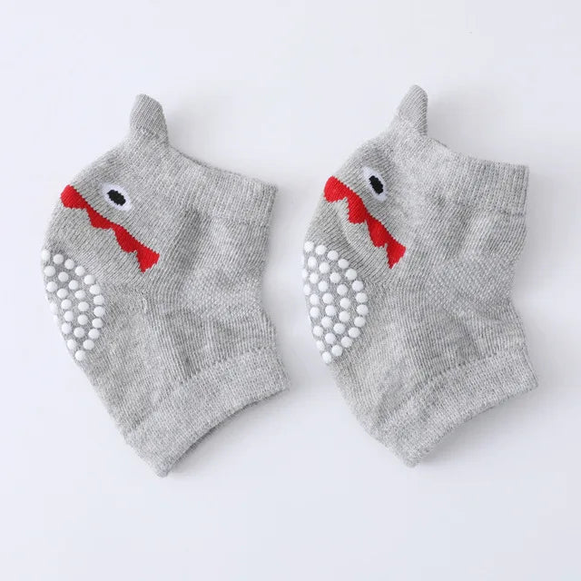 0-3 Years Cotton  Baby Knee Pad Girls Boys Anti-slip Knee Pads Newborn Protector Crawling Elbow Cushion Kid Leging Kneecaps