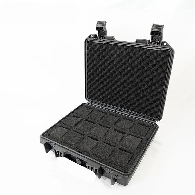 15 Slot Plastic Watch Case Potable Watch Storage Boxes Organizer Waterproof Hard Carry Case Watches Tool Box Display Cabinet Bag