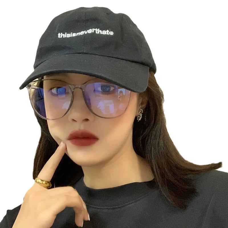 1PC 2025 New Classic Retro Glasses Fashion Internet Celebrity Plain Reading Glasses