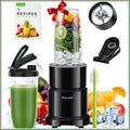 1200W Personal Blender for Smoothies, 2 BPA-Free 20oz Portable Cups, Single Serve Mixer for Juices & Nutritious Recipes
