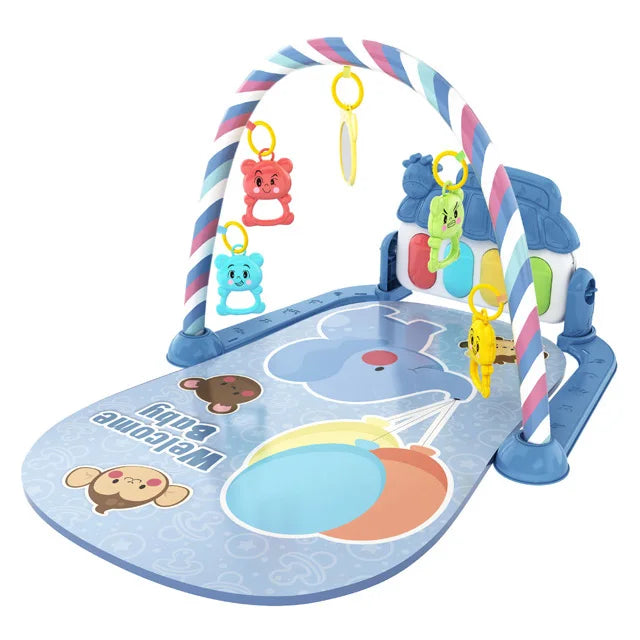 New Baby Activity Fitness Gym Rack 0-1 Year Old Newborn Educational Music Pedal Piano Toddler Toy Gift Mother and Child Supplies