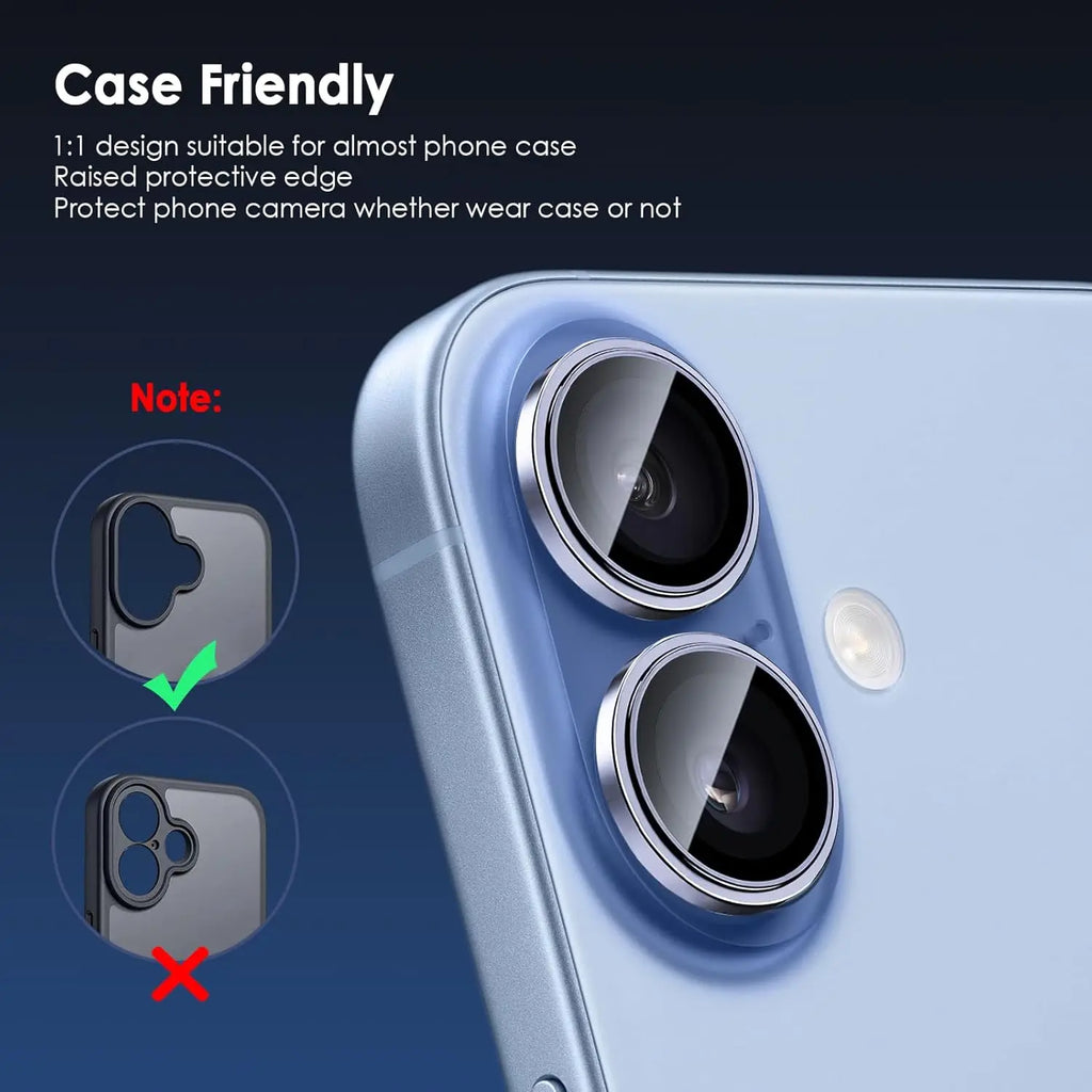 Aluminium Alloy Protector for iPhone 17 18 Lens Protector iPhone17 iphone18 Pro Max Tempered Glas Cap Metal Lens Protective Ring