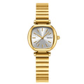 Women's Stainless Steel Strap, Artistic and Versatile Retro Quartz Watch