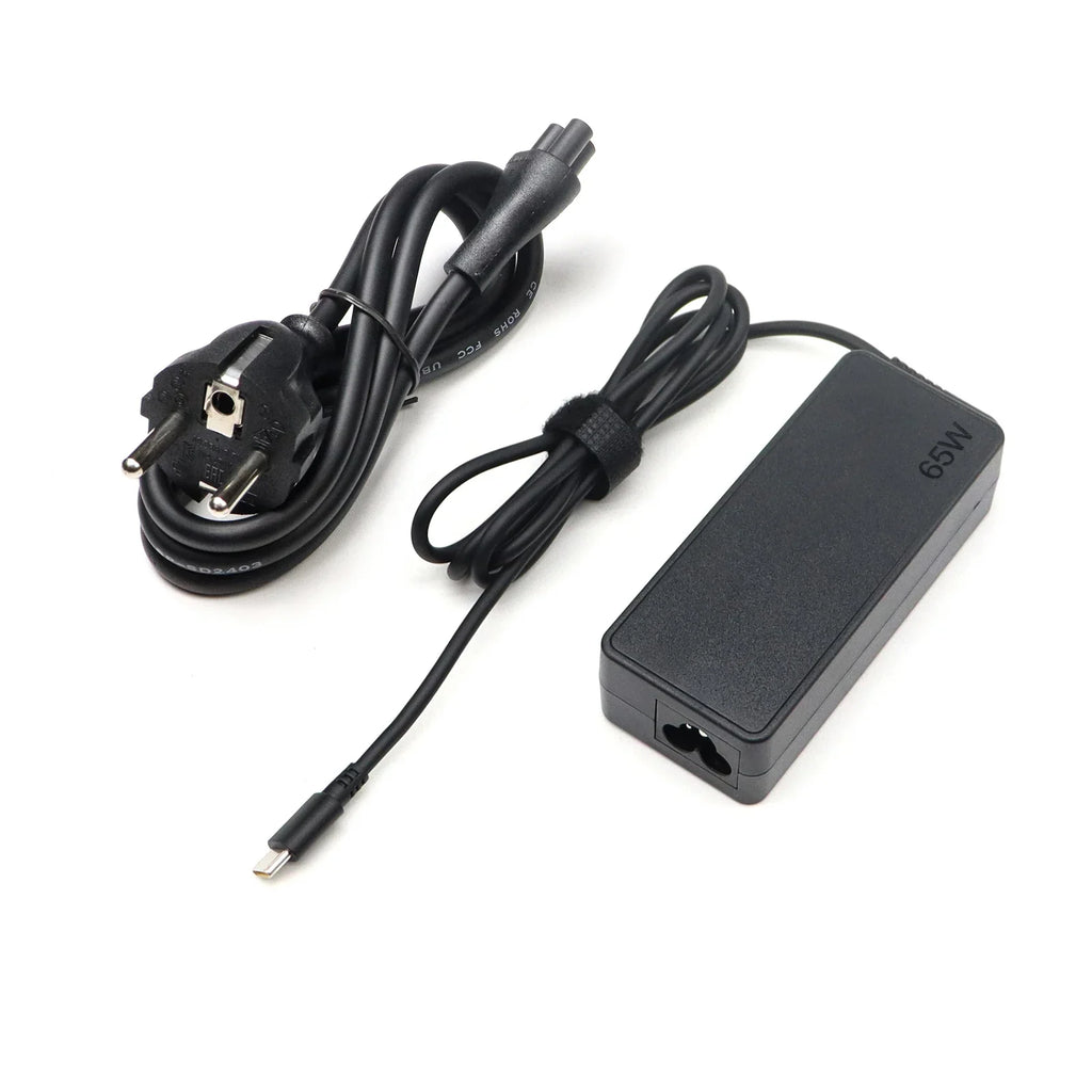 Notebook Power Adapter 65W 20V3.25A Laptop Charger with Type-C Interface Compatible with EU Plug for Part ASUS/Lenovo/HP Laptops
