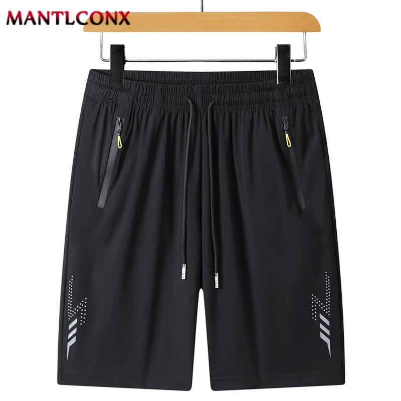 XL-3XL Casual Men's Running Shorts Quick-drying Fitness Black Shorts Men Beach Short Pants Male Sports Shorts Thin Lightweight
