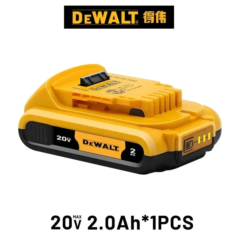 Original DeWalt 20V MAX 5Ah Battery and Charger Kit, DCB205 For Dewalt 20V Cordless Drill Impact Driver Work Light Battery
