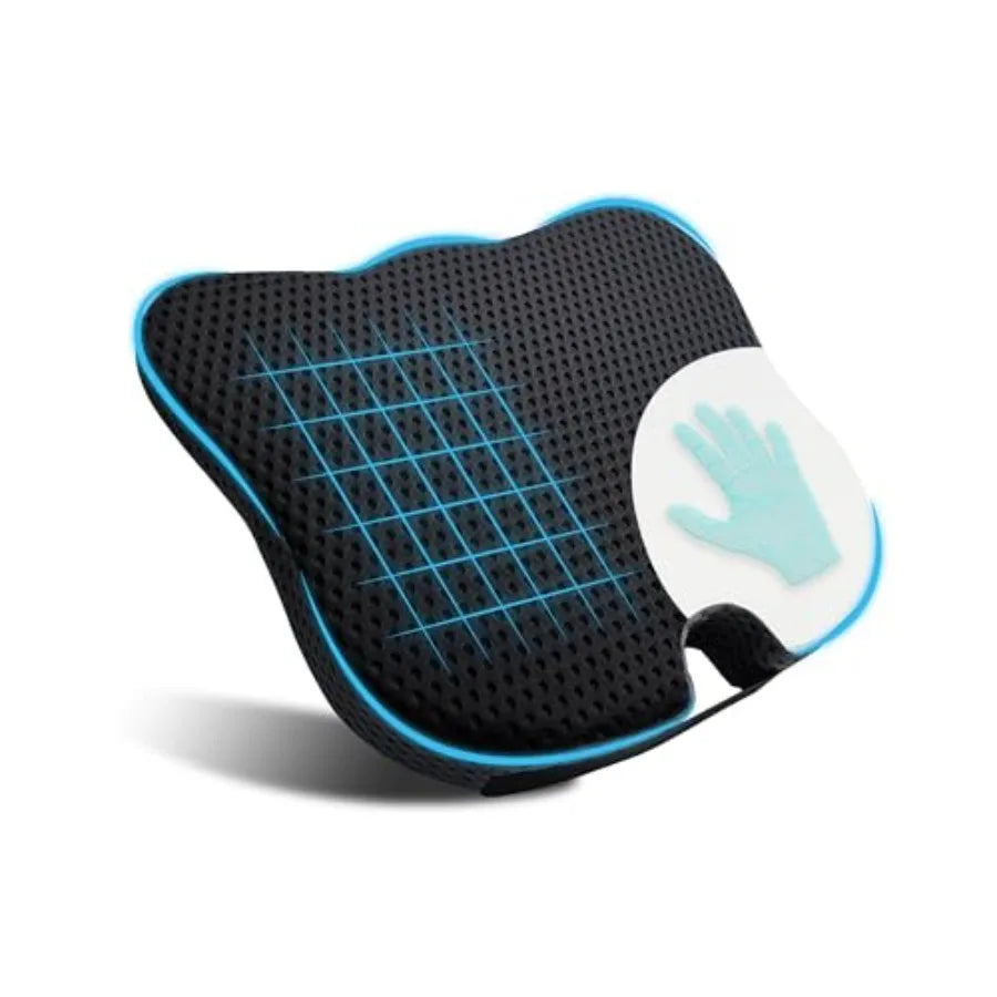Car Seat Cushion, Comfort Memory Foam Car Cushions for Driving