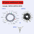 41pcs Universal Car Terminal Removal Repair Tool Wire Plug Connector Extractor Puller for Car Terminals Disassembly Hand Tools