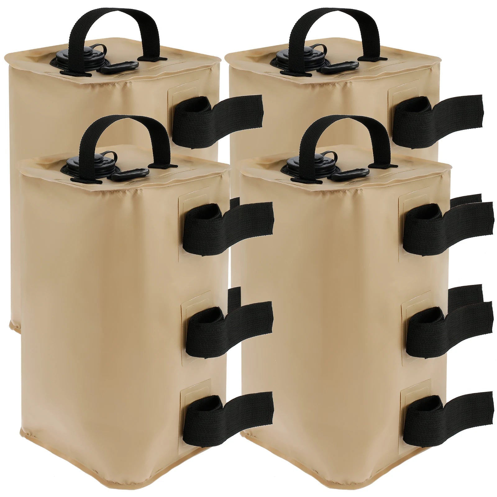 4/8Pcs Portable Canopy Water Weight Bag 88lbs Tent Water Weights with Fastening Straps Quick Installation Awning Leg Weights