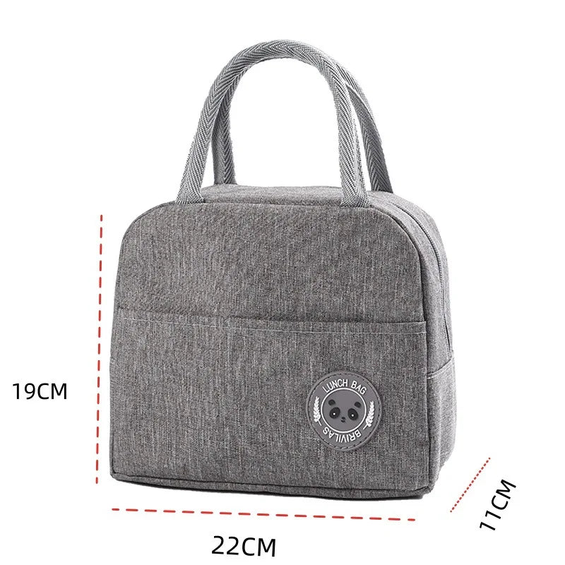 Insulated Lunch Bag Insulation Bento Pack for Men Women BPA Free Leakproof Food Container Carrier with Handle