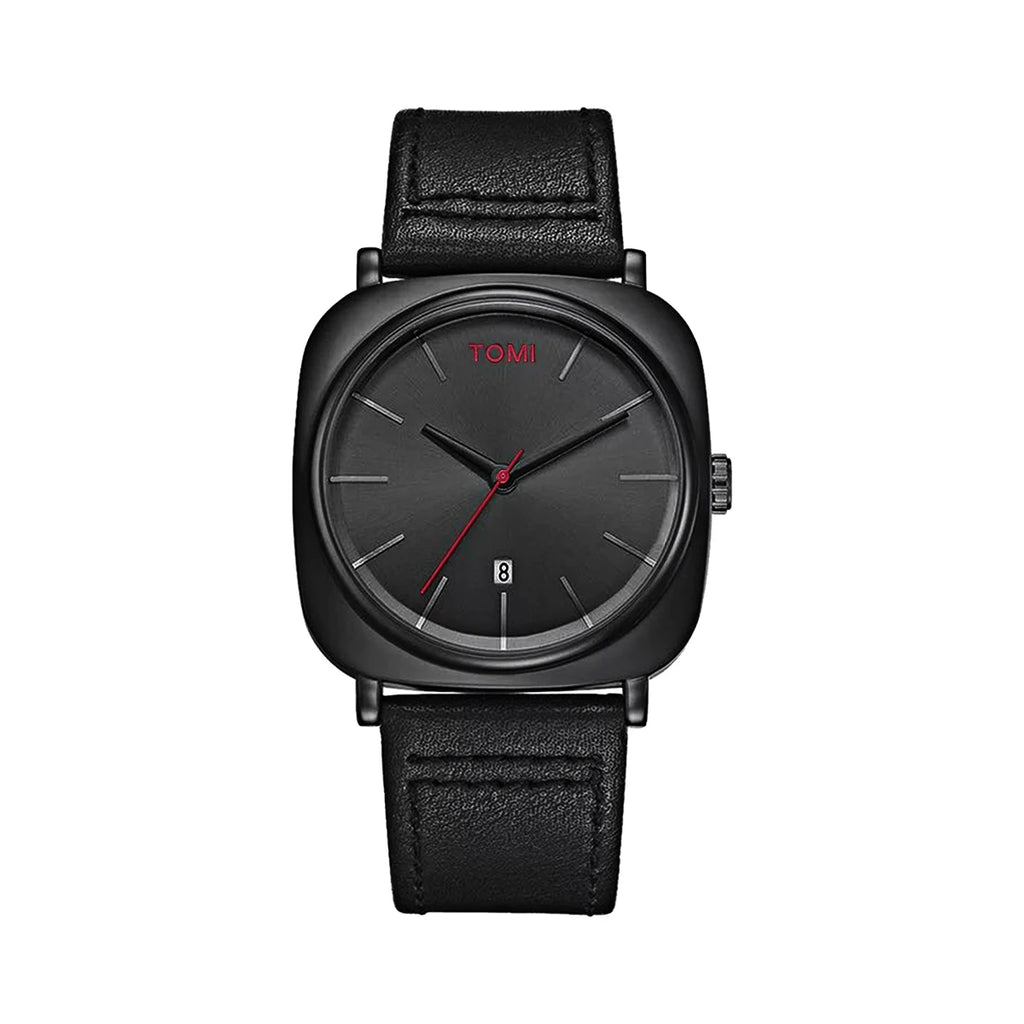 TOMI Men's Fashion Business Design Watch Square Small Disc Watch High Quality Minimalist Design Elegant Men's Watch Quartz Watch