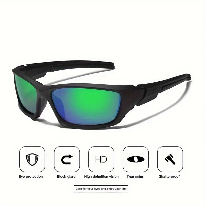 2/3PCS New Polarized Sunglasses for Men Outdoor Fashion Sports Fishing Cycling Eye Protection Sun Glasses Luxury Design Uv400