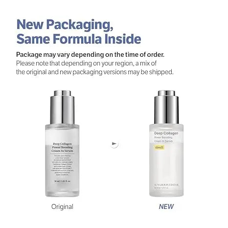 2 Pcs/1 Pcs Sungboon Editor Deep Collagen Wrinkle Filler Serum |     Volufiline + Collagen + Niacinamide |     Firming, Skin Care