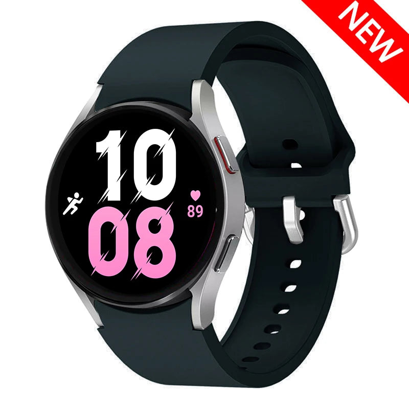 official Silicone Strap For Samsung Galaxy Watch 5 4 44mm 40mm/4Classic 46 42mm Wrist 20mm Bracelet Galaxy Watch 5 Pro 45mm Band