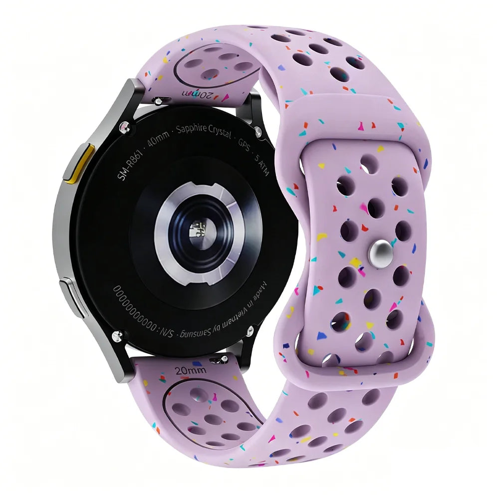 18mm 20mm 22mm Silicone Strap for Garmin Forerunner 70 170 165 265 570 47/42mm Venu 4 41/45mm Bracelet Garmin Active 6 5 Correa