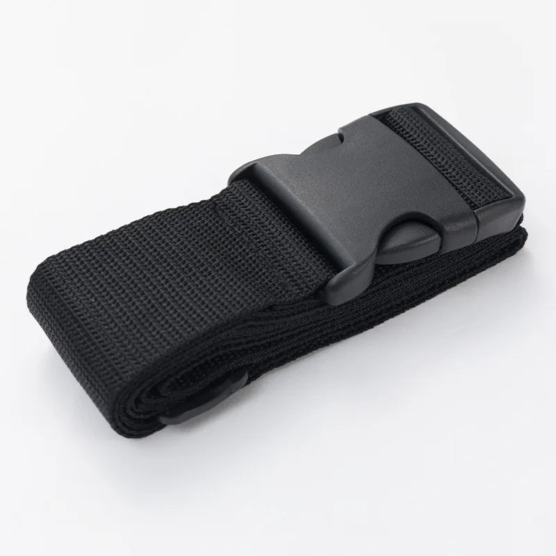 1pc 2m Adjustable Luggage Strap Cross Belt Packing Travel Suitcase Nylon Lock Buckle Strap Baggage Belts Camping Bag Accessories