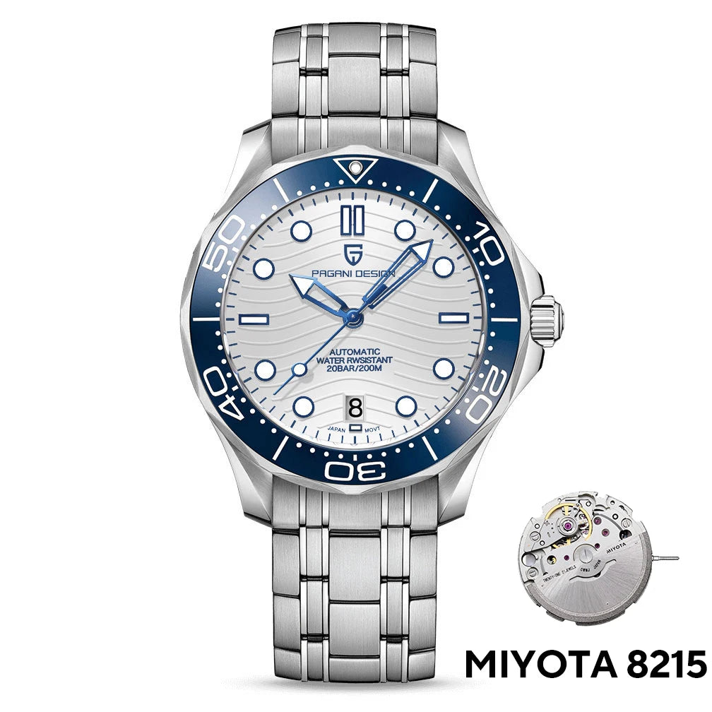 2025 New PAGANI DESIGN PD1685 Men's Watches Mechanical Wristwatch For Men Automatic Watch Men Japan NH35A 20Bar Waterproof Clock