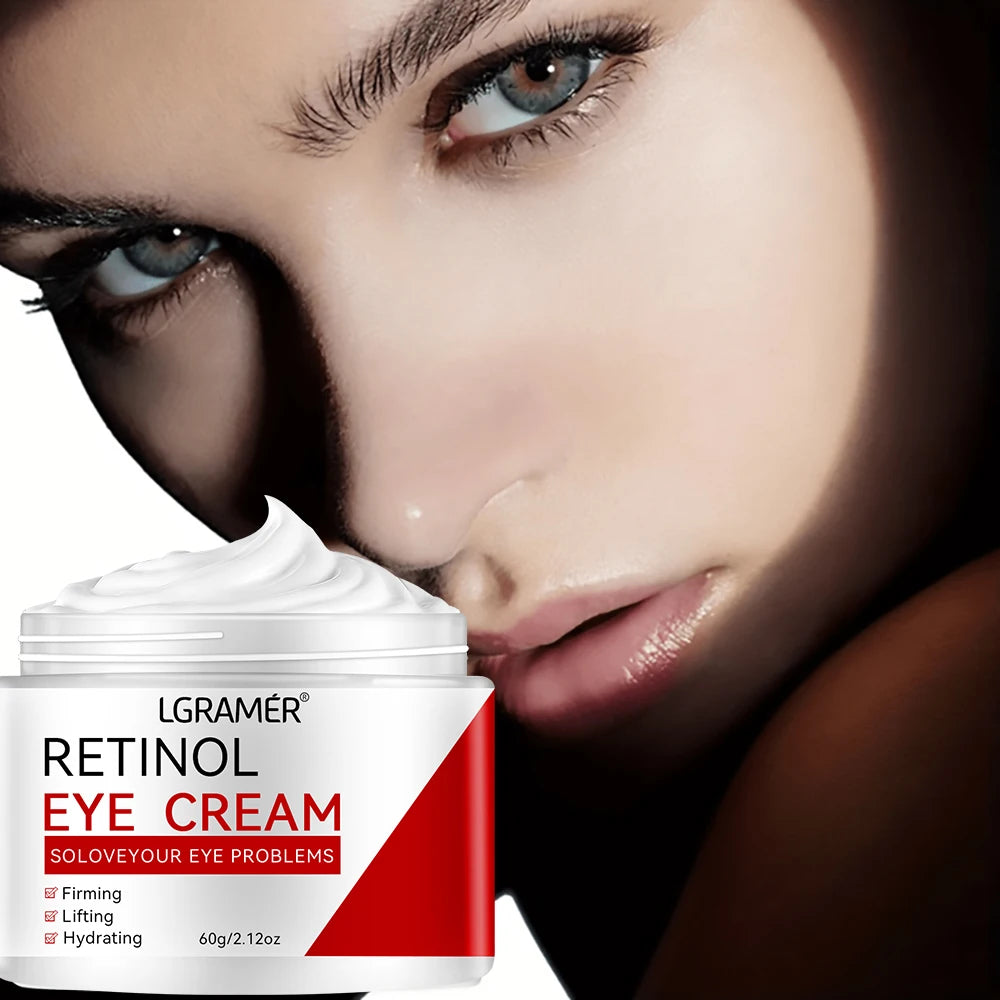 Retinol Eye Cream Lightening Dark Circles Firming Skin Instant Eye Repair Serum Stick for women Women Eyes Care 60g