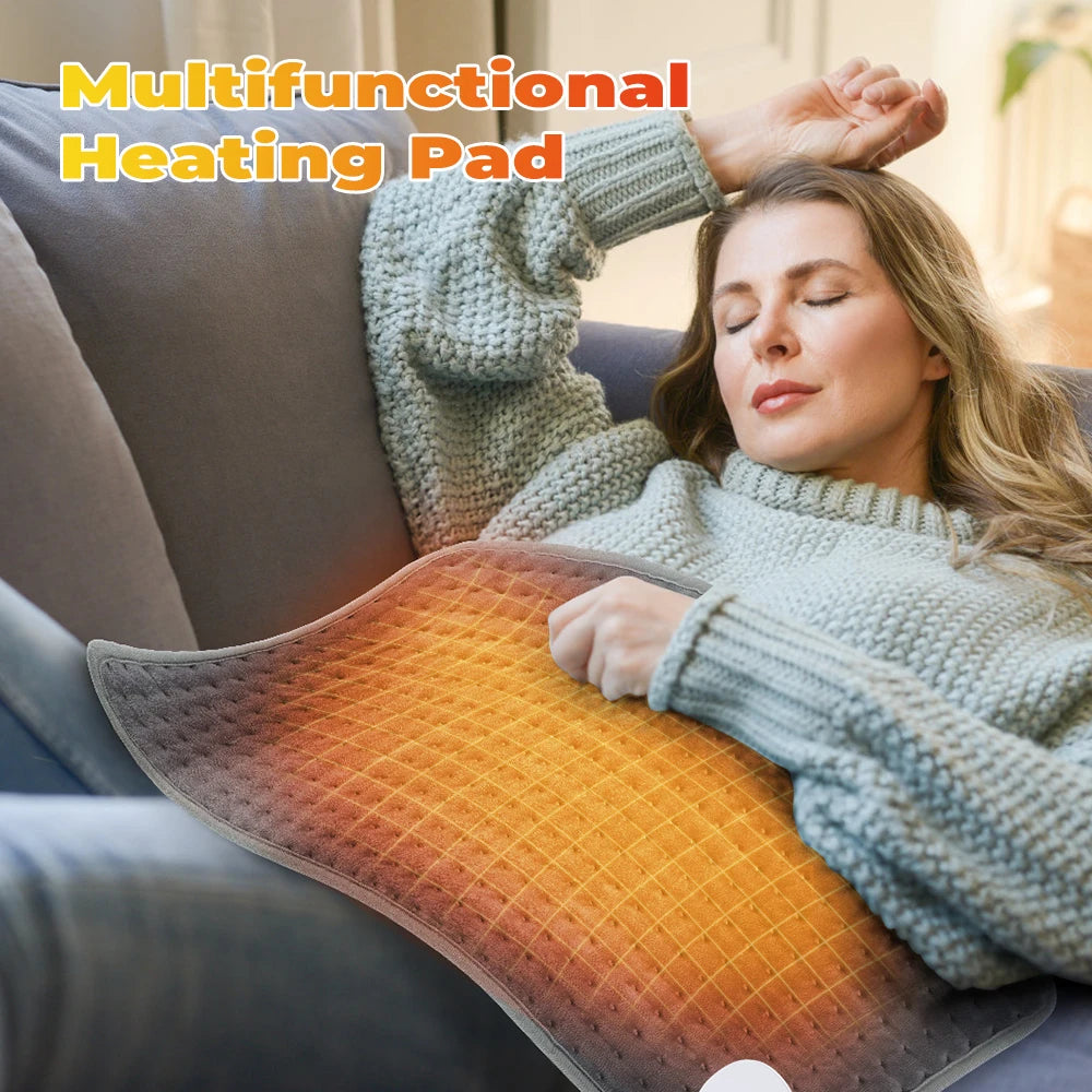 58x29CM Heating Pad 9 Level 4 Mode Timing Heating Blanket Warm Keeping Legs Abdomen Hands Body Warmer Heating Mat
