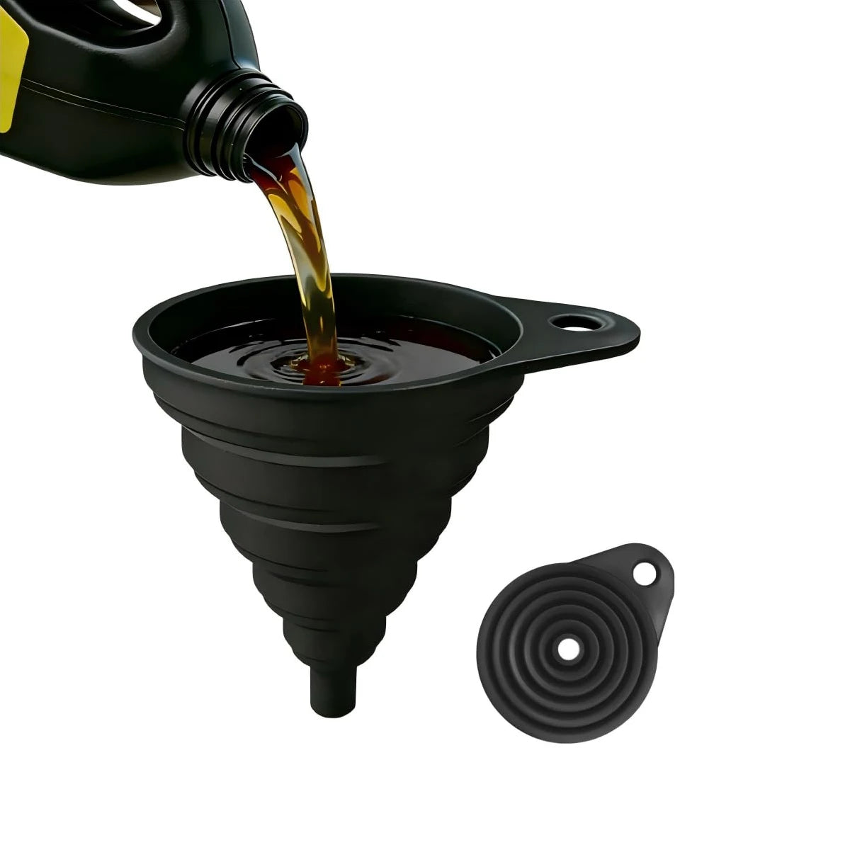 Foldable Funnel Accessories Auto Motorcycle Oil Car Tool Automotive Mechanical Tools Vw Camion Workshop Equipment Parts Special