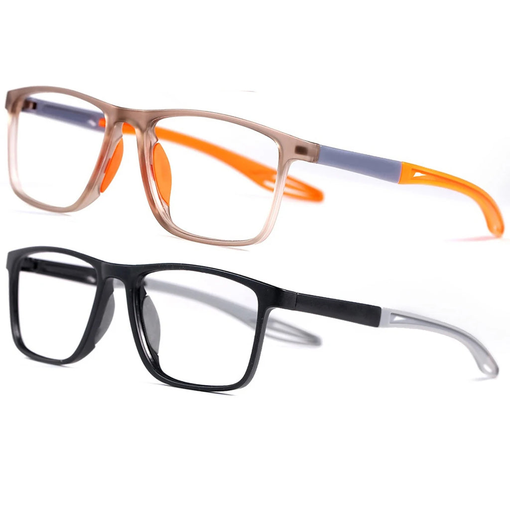 2 Pack Smart Automatic Zoom Eyeglasses Anti-Blue Light Reading Glasses Men Women Optical Spectacle Intelligent Zoom Eyeglass
