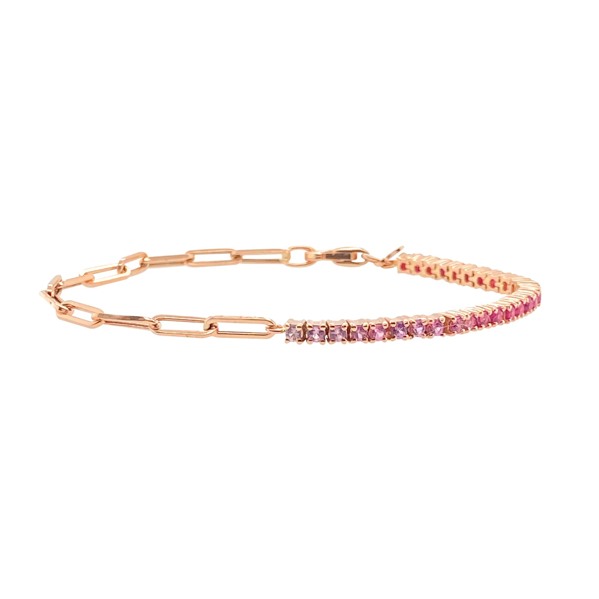 Luxury Color Cubic Zirconia Gold Color Tennis Bracelets For Women Girls 2022 New Trend Chain Bracelets Jewelry Party Gifts