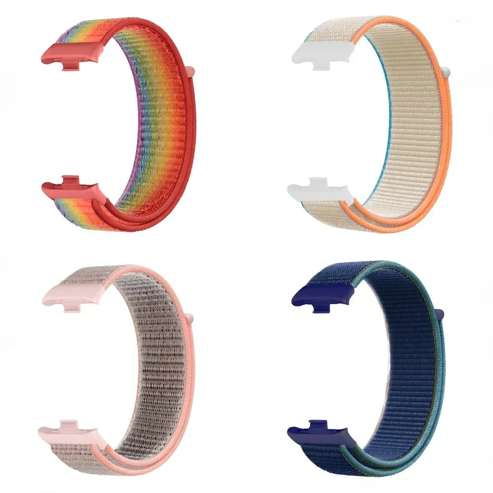 Breathable Strap for Xiaomi Redmi Watch 4/5/6 Nylon Replaceable Wristband Smart watch Belt for Mi Band 9/8 Pro Sport Watchband