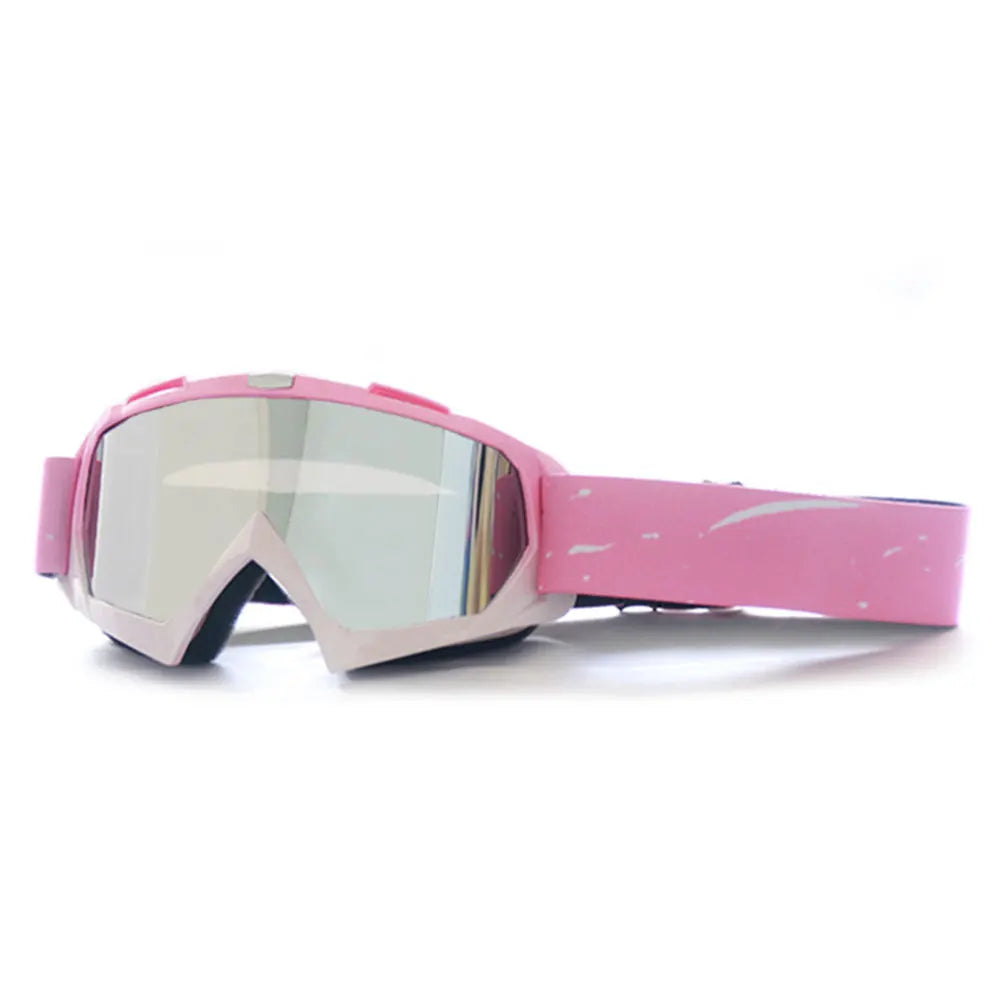 Motocross Glasses Motorcycle Pink Sunglasses Man MTB ATV Mask Windproof Protection Skiing Cycling Racing Off-Road Goggles