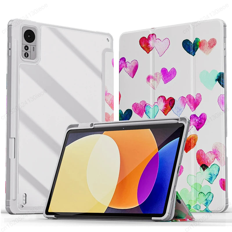 For Xiaomi RedMi Pad SE 8.7" 11" Case RedMi Pad 10.61" Pencil Holder Cover MiPad 7 6 5 Pro 11 inch Tablet Auto Sleep Funda Cover