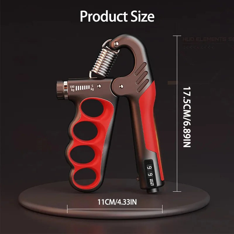 5-100kg Adjustable Grip Strength Device for Rehabilitation Training, Muscle Enhancement, Strength Training, Grip Strength Device
