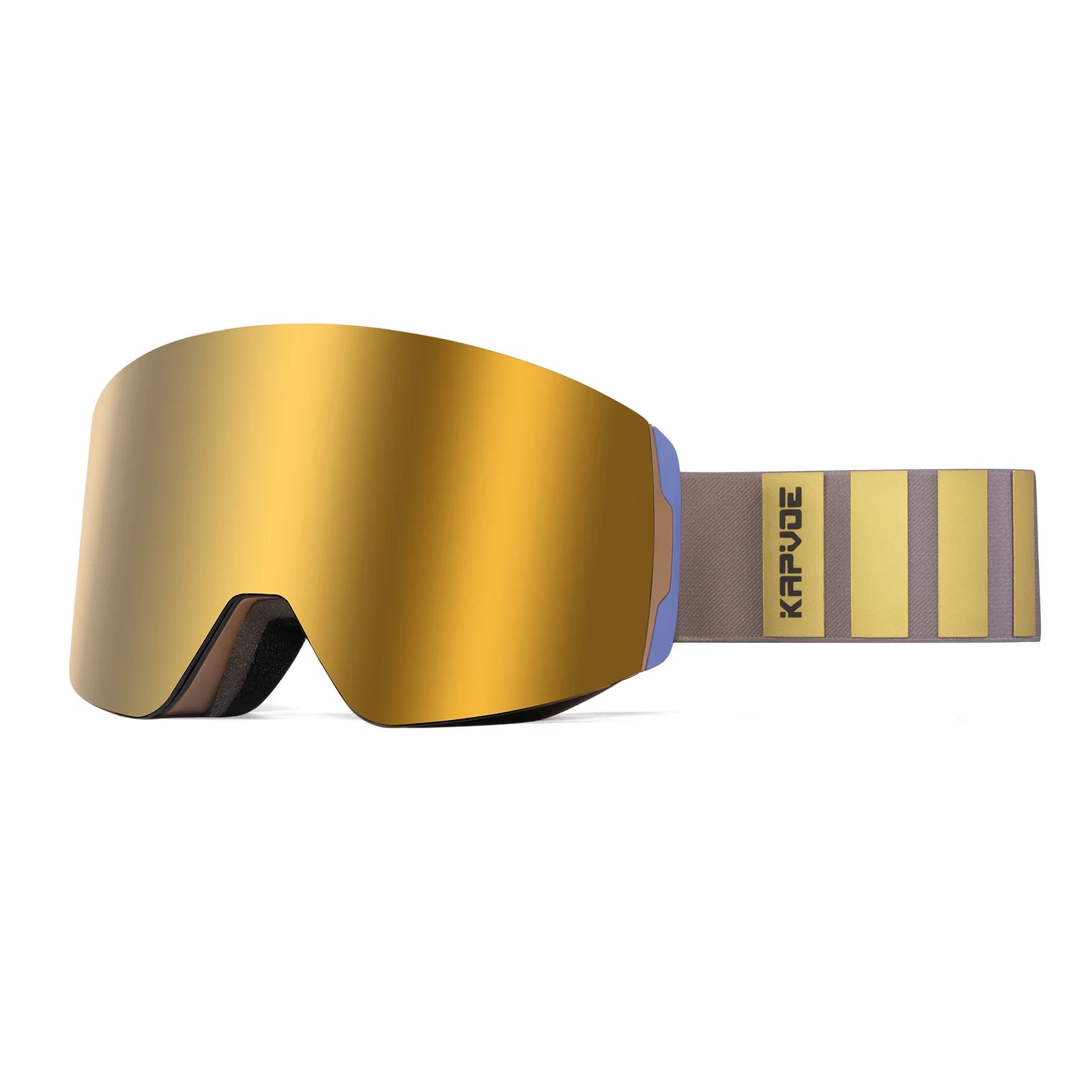 KAPVOE Outdoor Ski Goggles Men Snowboard Glasses Women Winter Snow Sunglasses UV400 Magnetic Attraction Anti-Fog Skiing Goggles