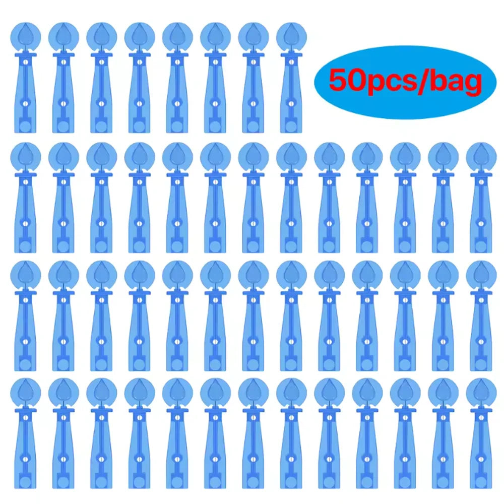 50pcs Disposable Blackhead Remover Acne Needles Blackhead Remover Tool Removal and Facial Cleaning Stainless Steel Needles